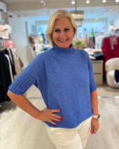 Turtleneck Sweat - Zaffiro