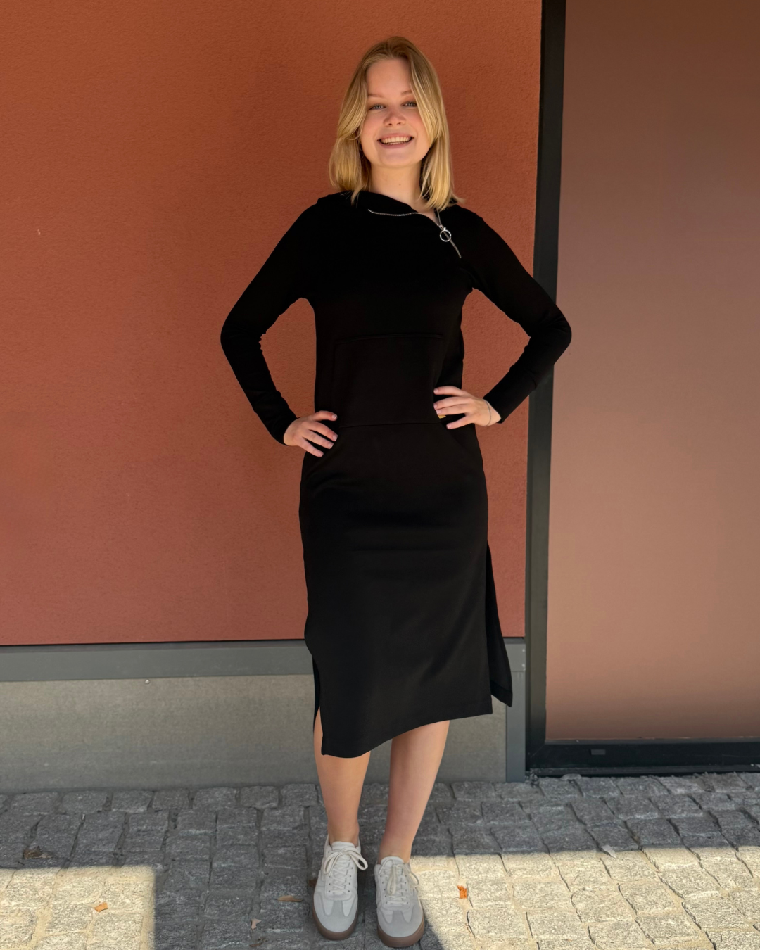 Keyla Maxi Hood Dress