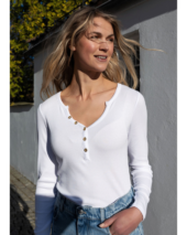 Fanny Longsleeve - White