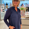Timbia Blouse - Navy