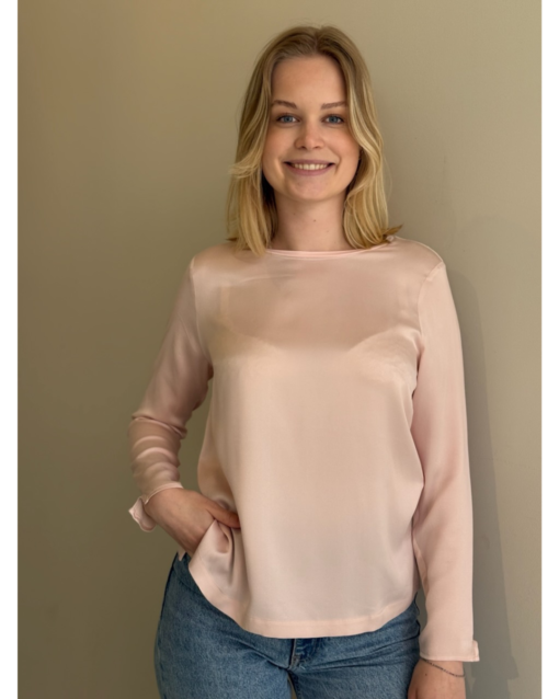 Amuse Silkebluse Lydia - Pink