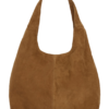 Suede Shopper - Caramel
