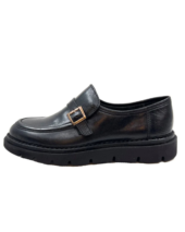 Sort Monk Shoe