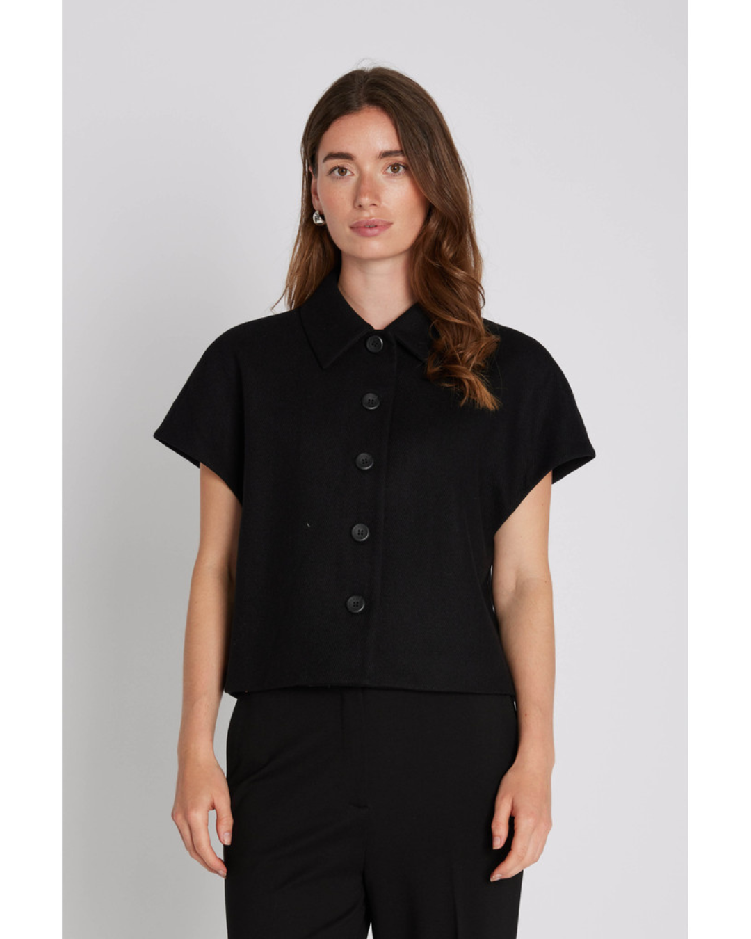 Tona Waist Coat - Black