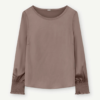 Mariella, L/S blouse - Leafless