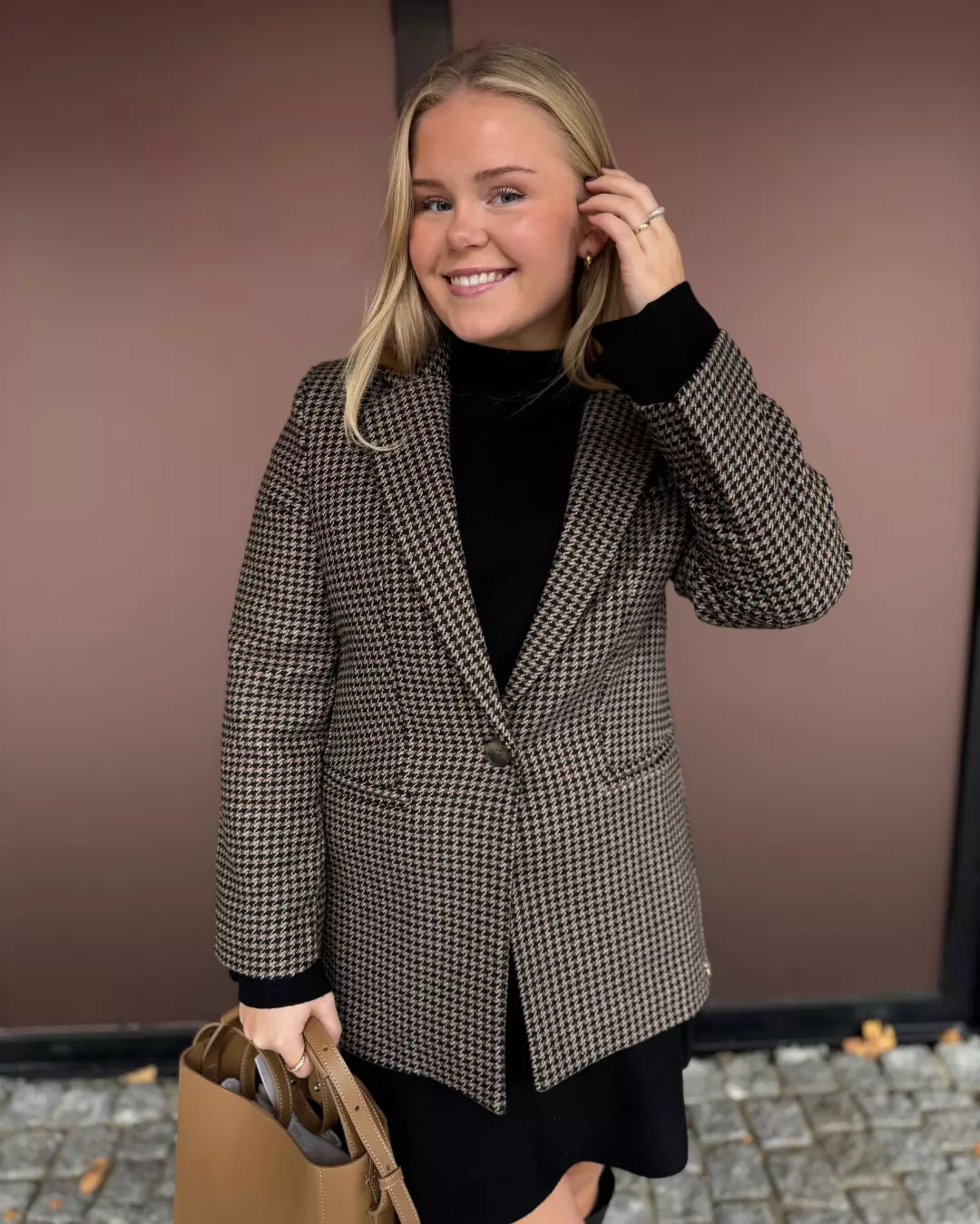 Blazer Check - Black/Beige Check