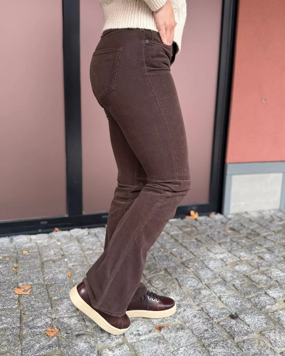 Ivy TaraFlareJeans Babycord-Brown