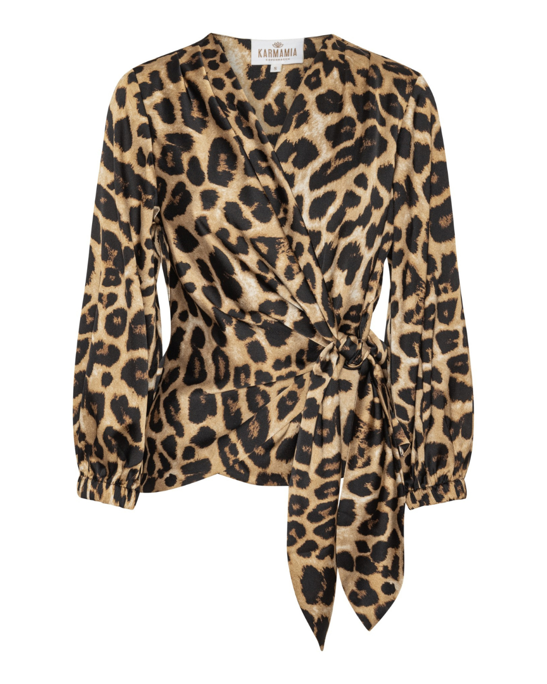 Elena Blouse - Hammered Leopard