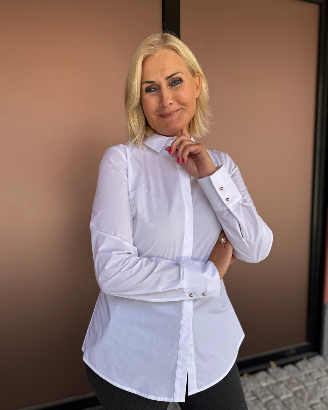 Meghan Shirt - White