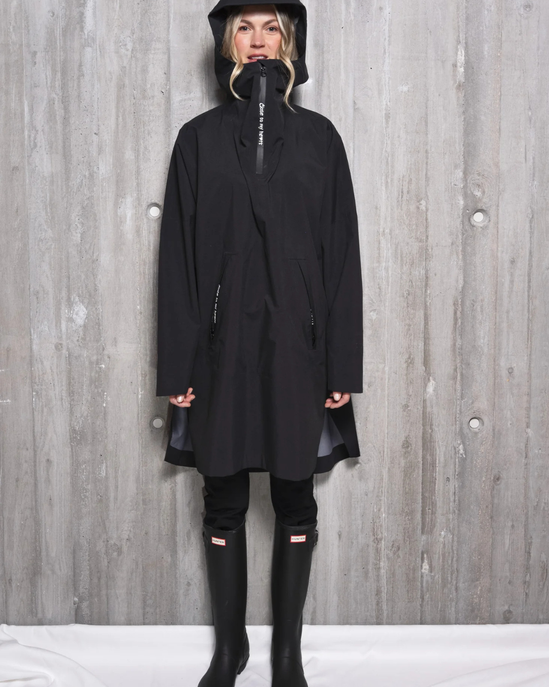 Rain Poncho - Black