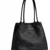 Shoulderbag Braided - Black