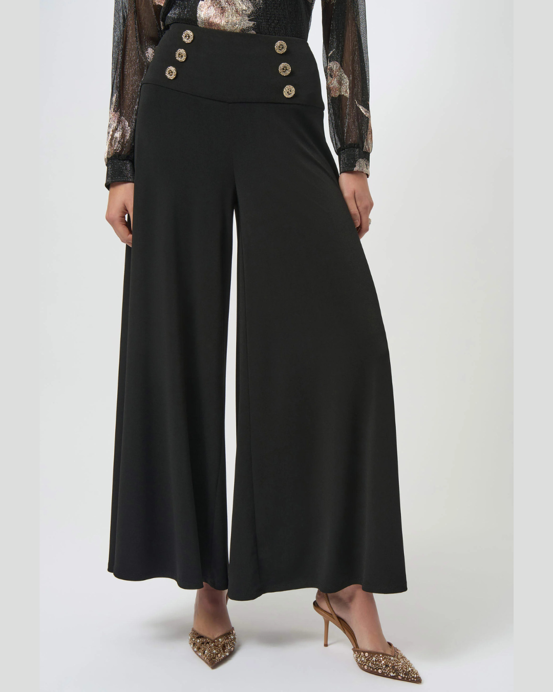 High-waisted Formal Trousers