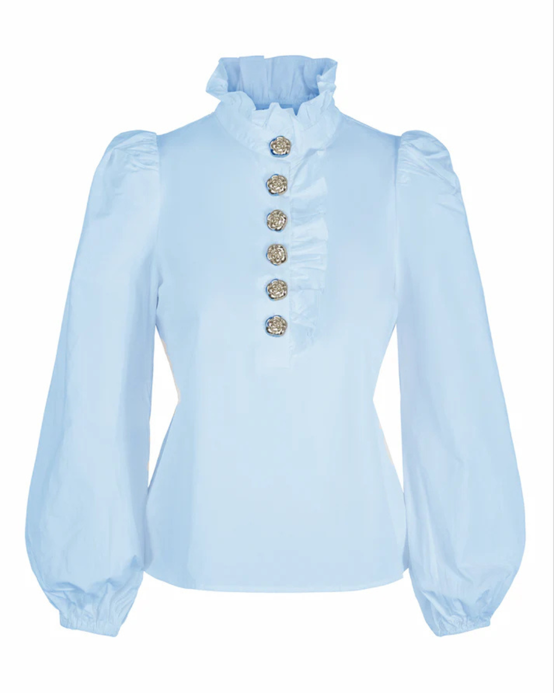 Sally Blouse - Light Blue