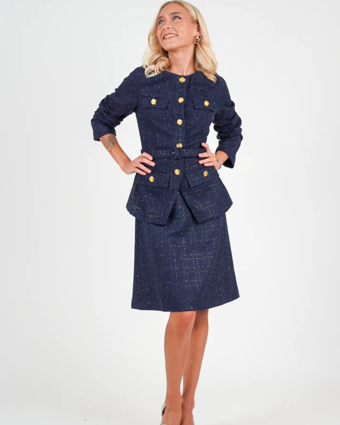 Paris Jacket - Midnight Blue