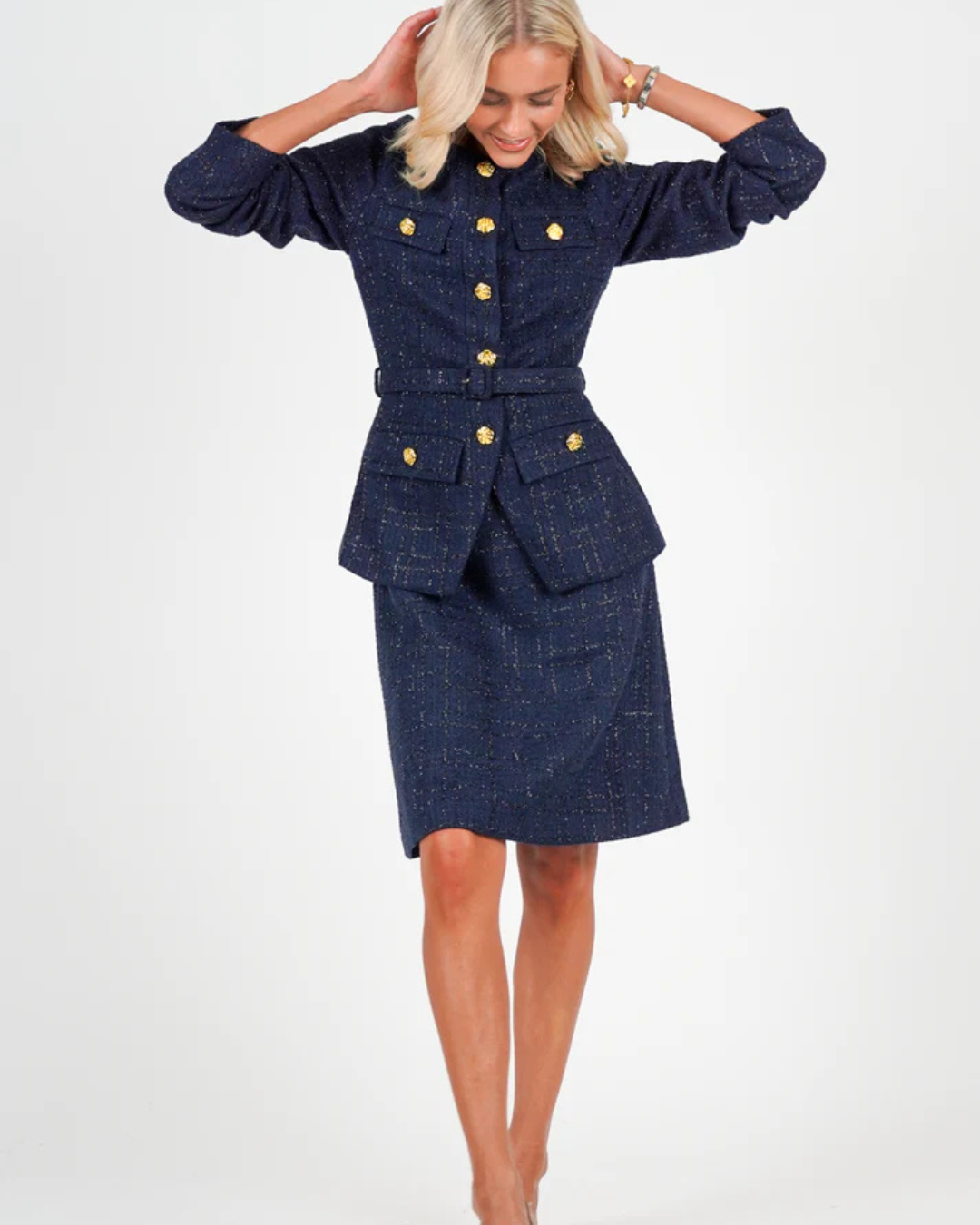 Paris Skirt - Midnight Blue