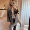 Skirt Cheeck - Black/Beige Check