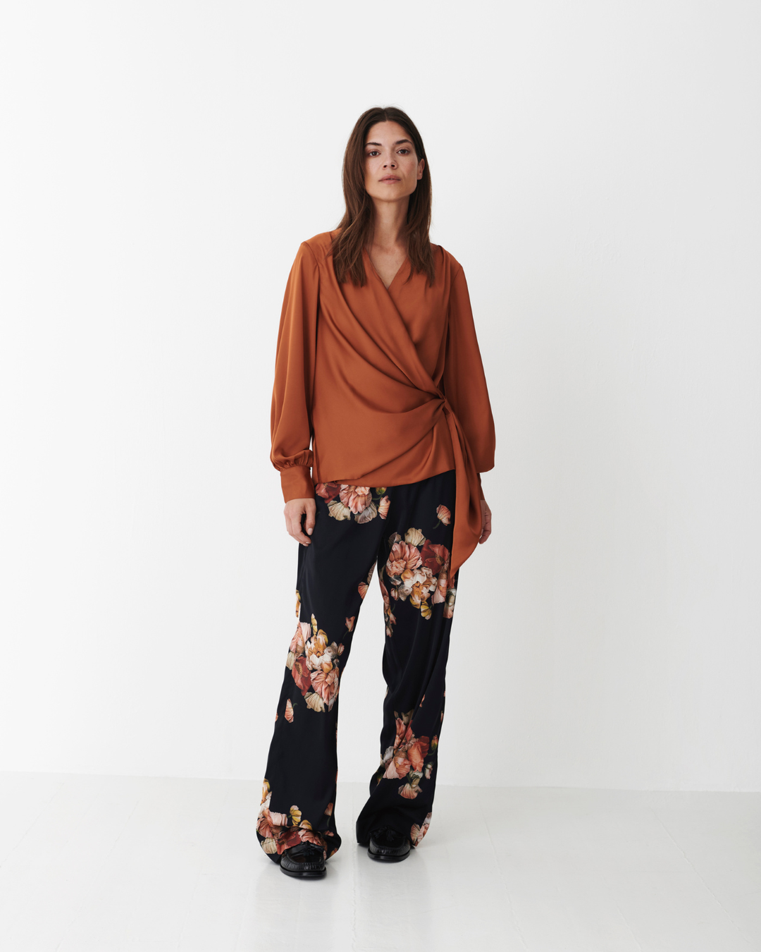 Lou Pants - Poppy Bouquet