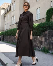 Astrid Skirt - Chocolate