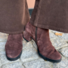 Daydream Booties - Chocplum