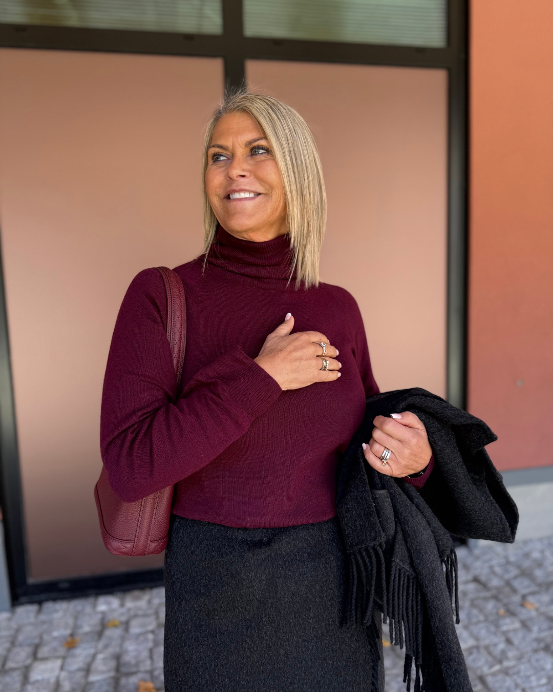 Aurora pullover - Plum