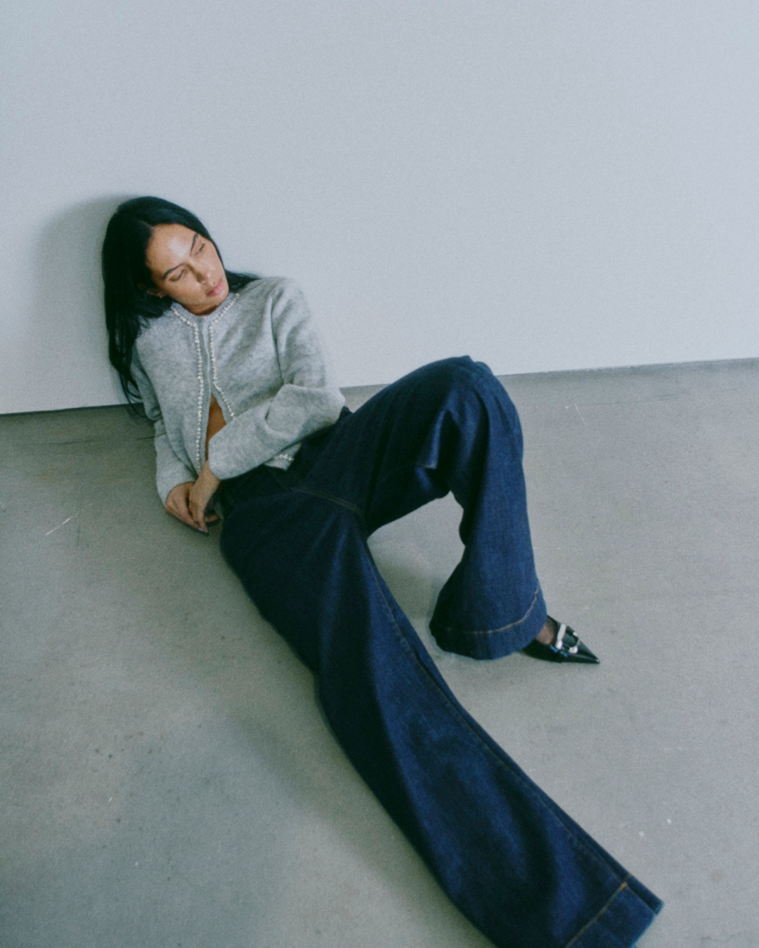 CM Ibra Cardigan - Light Grey