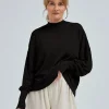 Woolen Sporty Sweat - Black