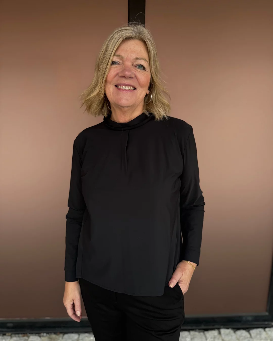 Dolche Vita Top Technical Jersey - Black