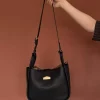 Cowhide Crossbody Medium - Black