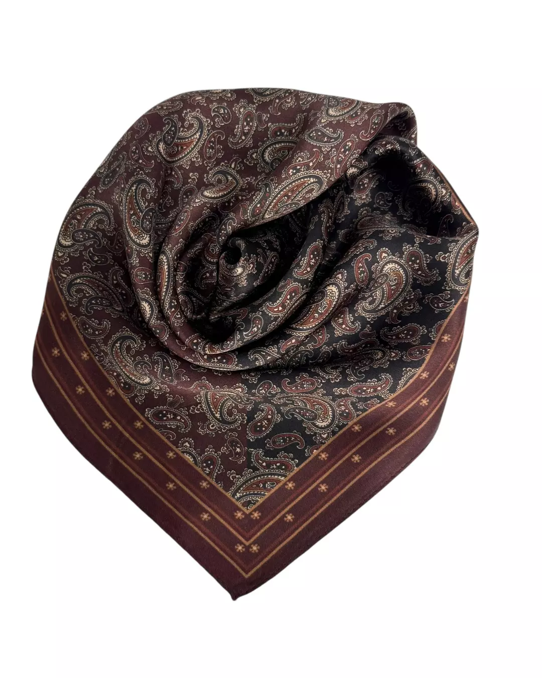 Noma Silk Skjerf 53x53 - Burgunder