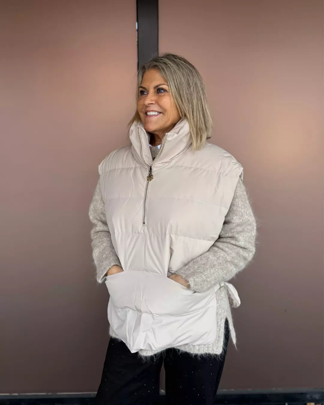 THOQ DunVest Lang - Beige