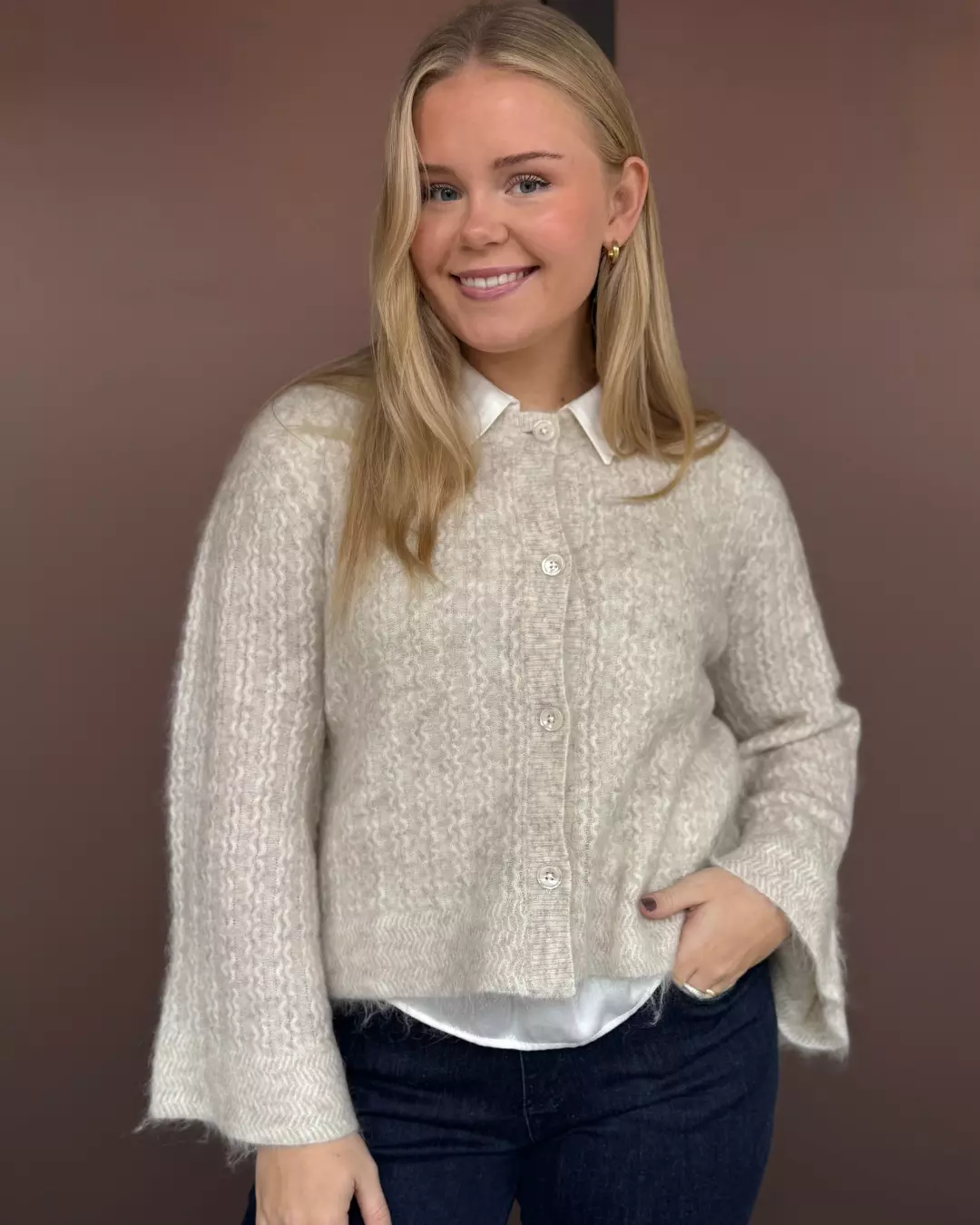 Nala Cardigan - Beige