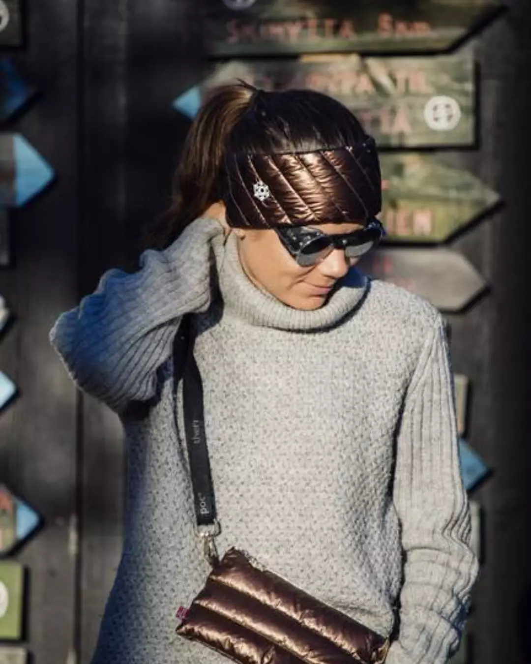 THOQ Pannebånd - Bronze Metallic