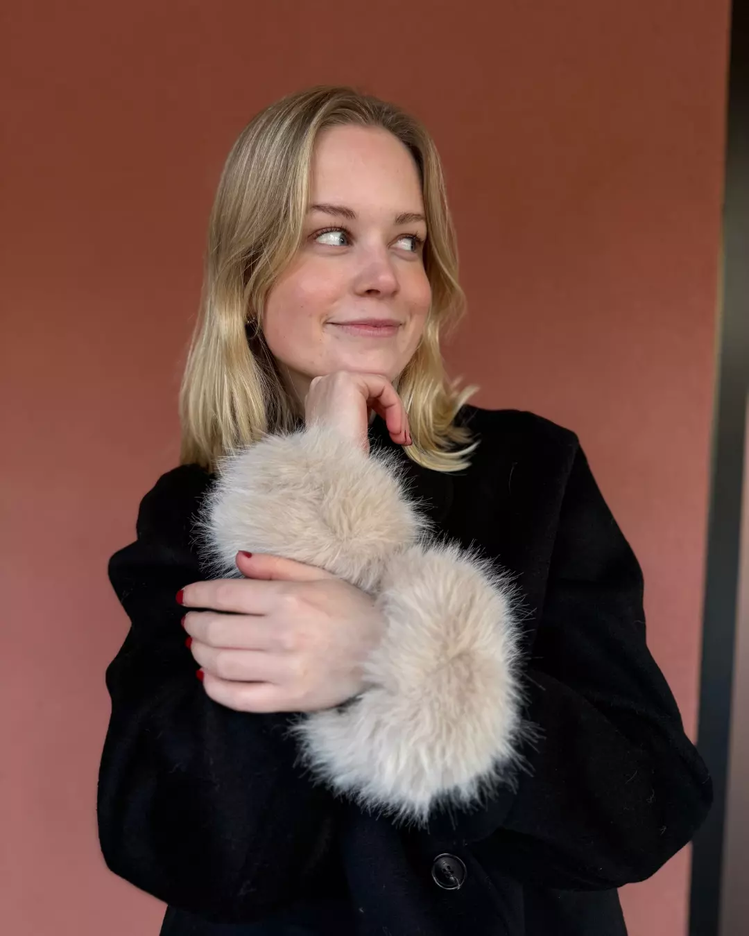 Arm Cuffs Fuskepels - Lys beige