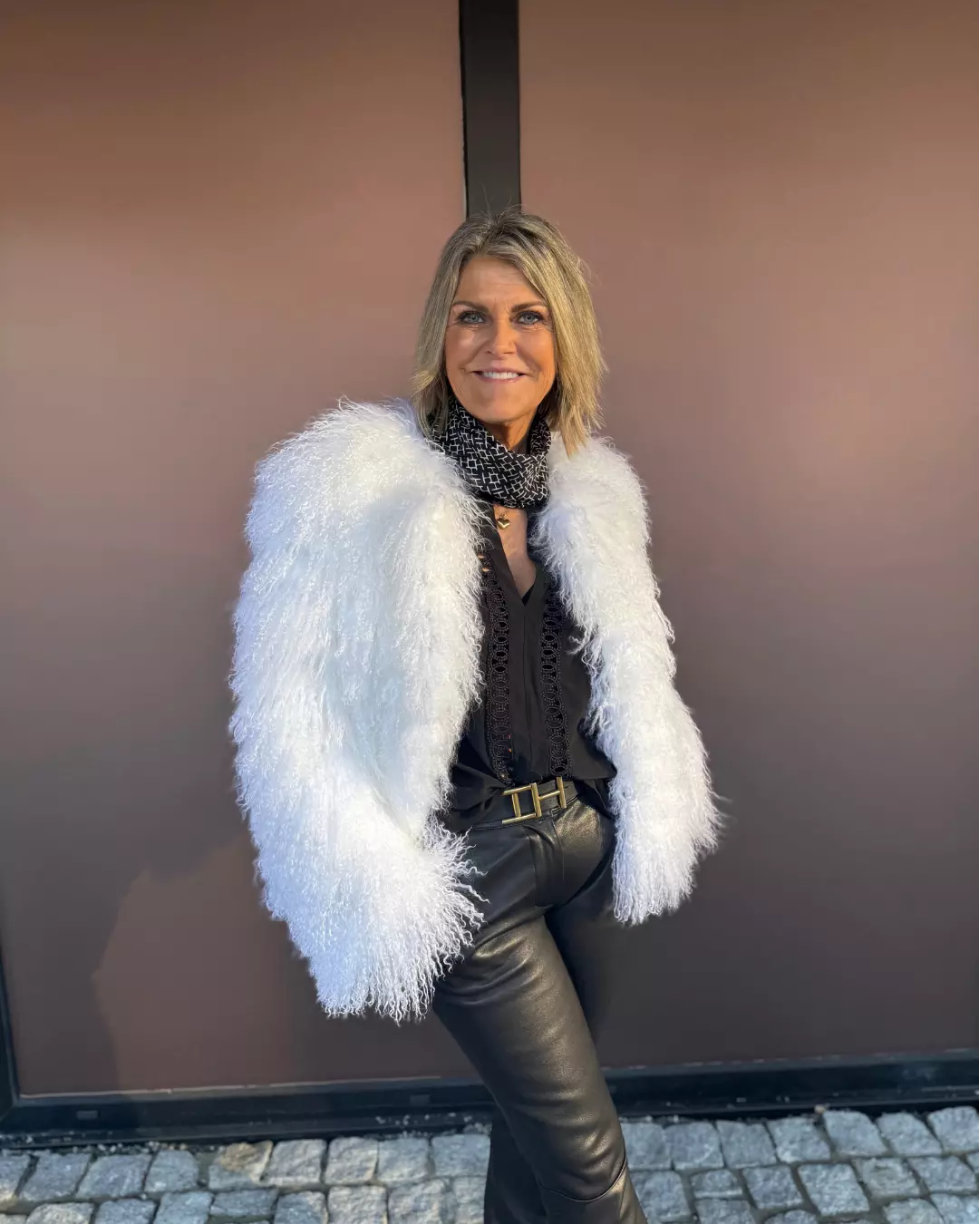 Tibet Lam Jakke - White