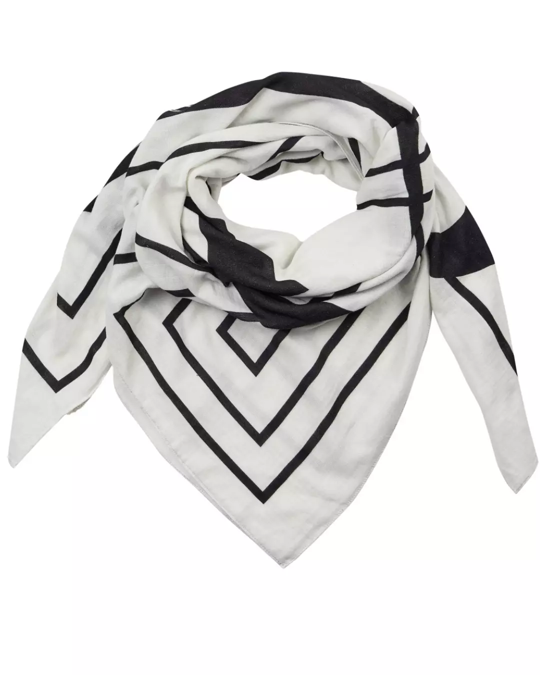MiriaGO Scarf - Offwhite/Black