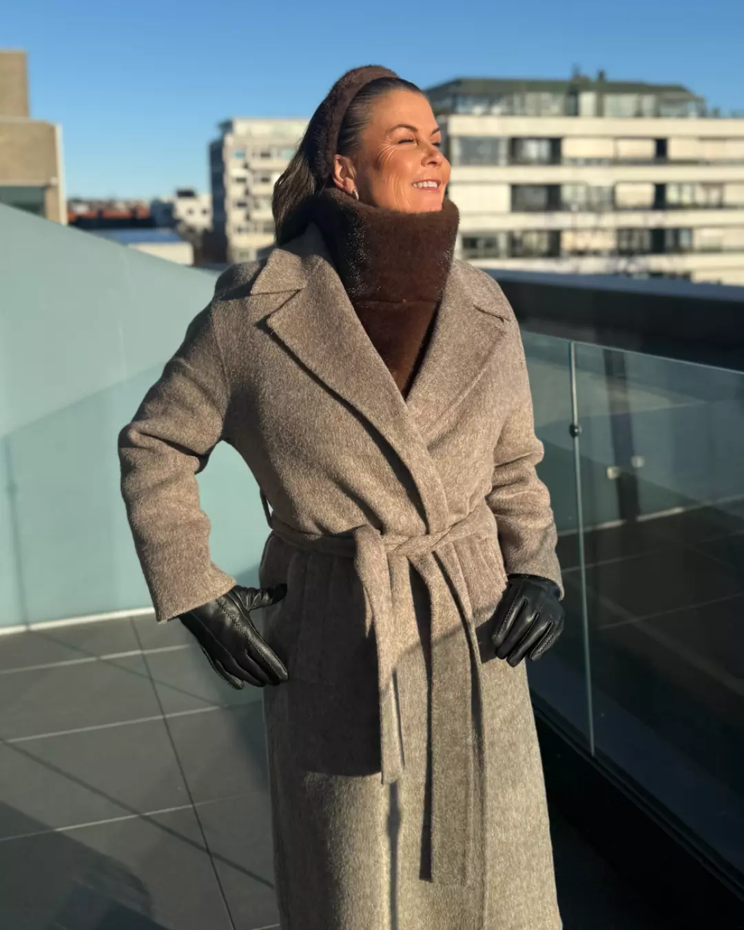 Lange Skinnhansker - Sort