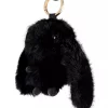 Bag charm kanin - Sort