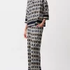 Geometric Print Wide Leg
