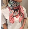 Wool Silk Scarf - Light Pink