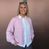 Julie Cardigan - Bubblegum Pink