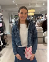 Nevada Hood Denim Jacket - Summer Blue