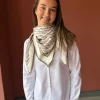Amuse Skjerf Greta - Sand/Offwhite