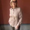 Amuse Silkebluse Classic - Sand