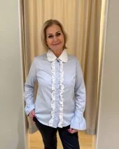 Louise - Skyblue/White