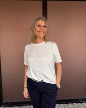 T-shirt Basic Emblem - Off White