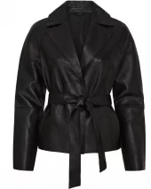 BTF Lotte Leater Jacket - Black