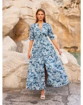 Fabienne Dress Bleu De France