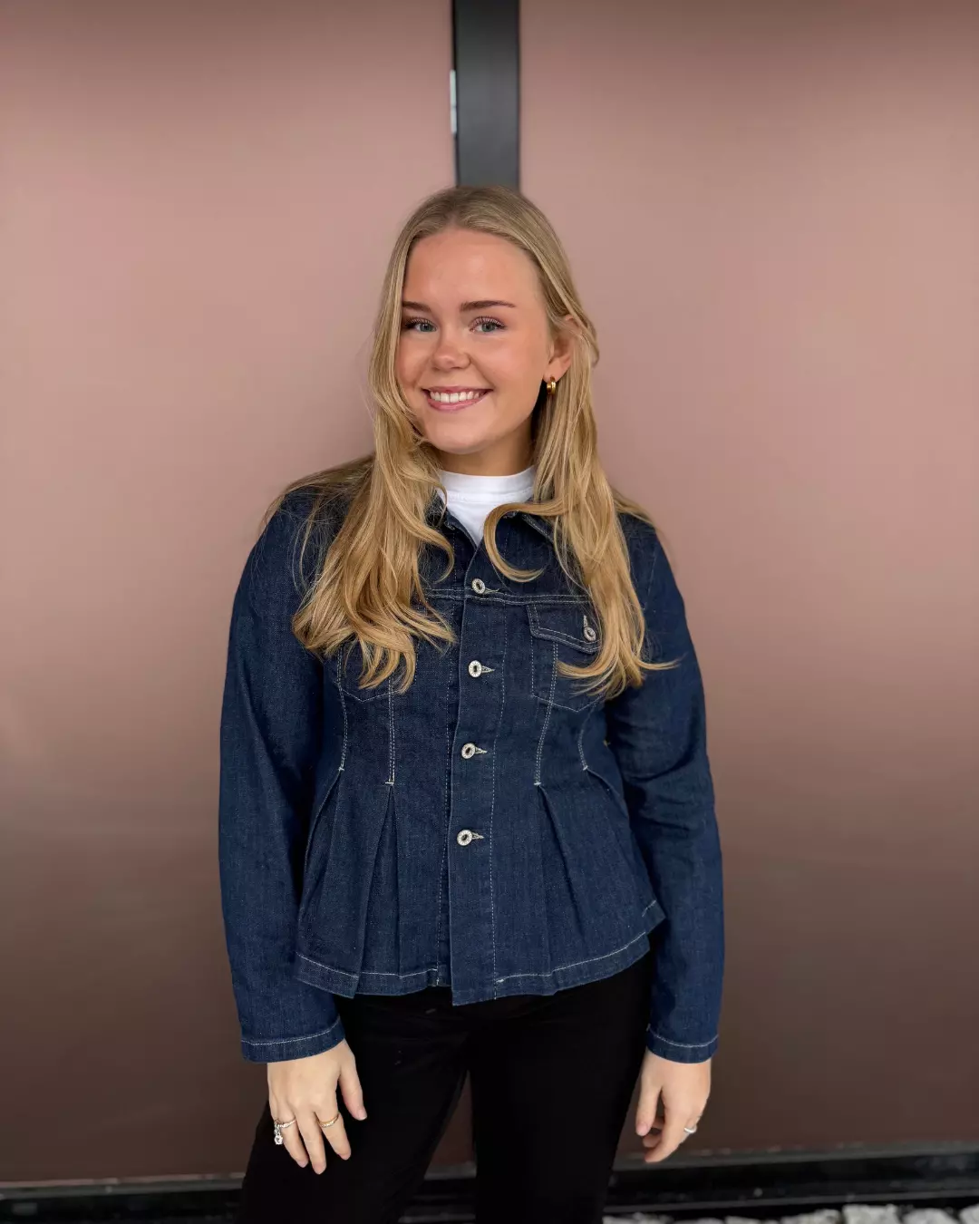 Marie Jacket - Blu Denim