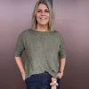 Boatneck Sweater - Oliva