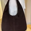 Suede Shopper - Coffe Brown